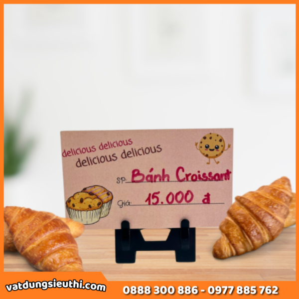 Kẹp kệ bánh lớn để bàn