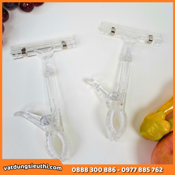 Kẹp wobbler V01 – Kẹp nhựa siêu thị
