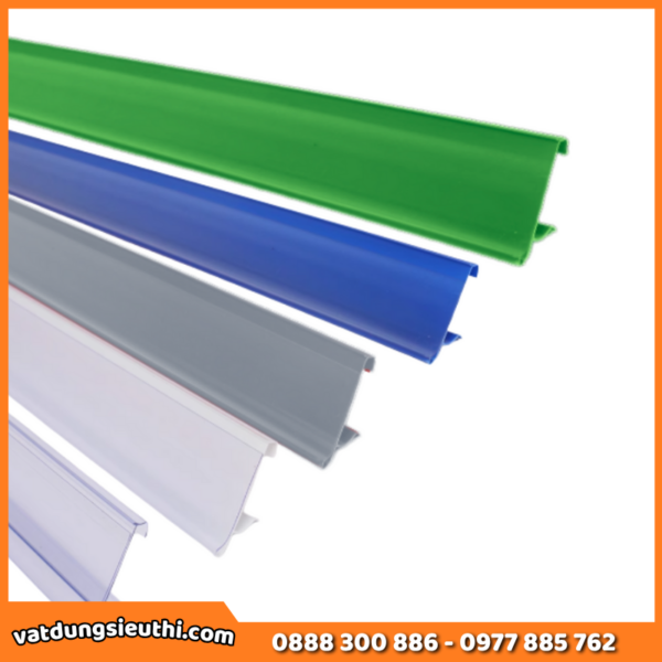 Thanh nẹp cài giá siêu thị