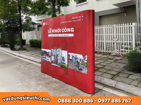 Backdrop mạng nhện: Ứng dụng linh hoạt trong nhiều sự kiện