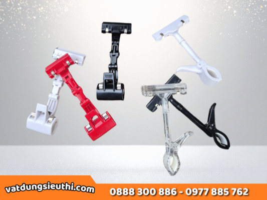 7 Mẫu kẹp wobbler siêu thị phổ biến & báo giá mới nhất