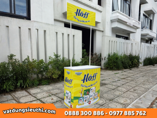 Báo giá quầy nhựa bán hàng di động mới nhất 2026